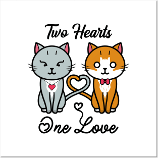 CAT LOVE Posters and Art